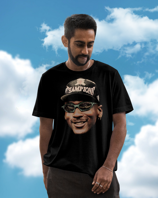 Michael Jordan Championship Cap T-Shirt