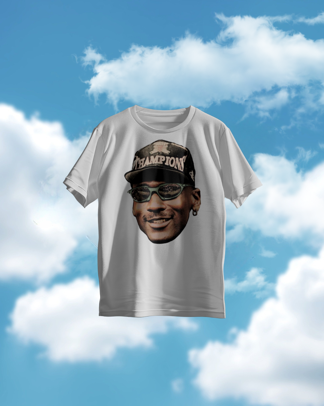 Michael Jordan Championship Cap T-Shirt