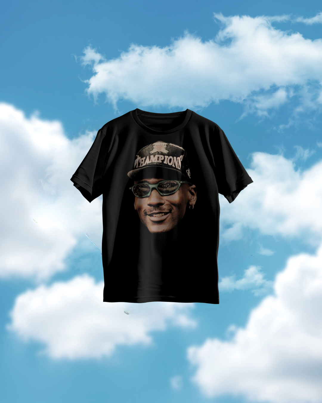 Michael Jordan Championship Cap T-Shirt