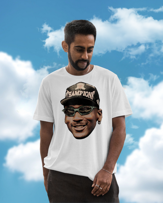 Michael Jordan Championship Cap T-Shirt